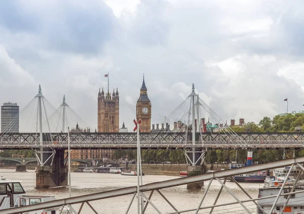 Fiume Tamigi a Londra — Foto Stock