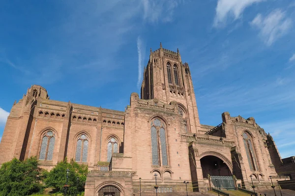 Liverpoolská katedrála v Liverpoolu — Stock fotografie