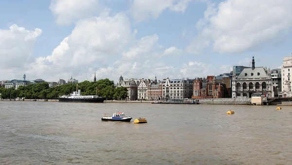 Fiume Tamigi a Londra — Foto Stock