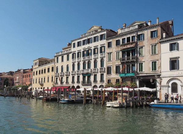 Canal Grande en Venecia — Foto de Stock