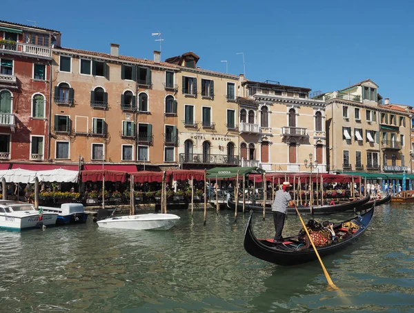 Canal Grande en Venecia — Foto de Stock