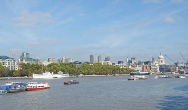 Londra 'da Thames Nehri
