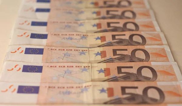 Euro (Eur) Notlar, Avrupa Birliği (AB) — Stok fotoğraf