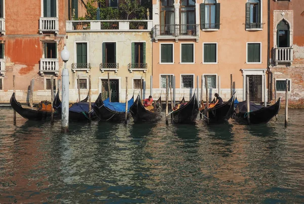 Canal Grande en Venecia — Foto de Stock