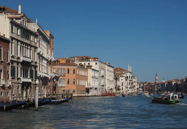 Canal Grande en Venecia — Foto de Stock