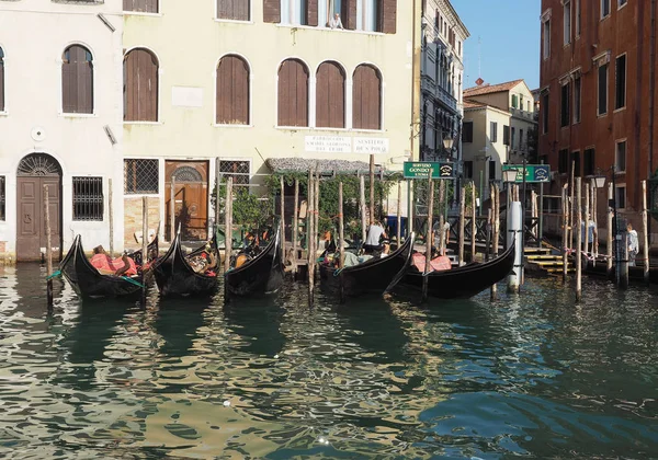 Canal Grande en Venecia — Foto de Stock