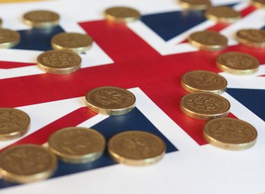 Lirası paraları, Amerika Birleşik Devletleri bayrağı üzerinde