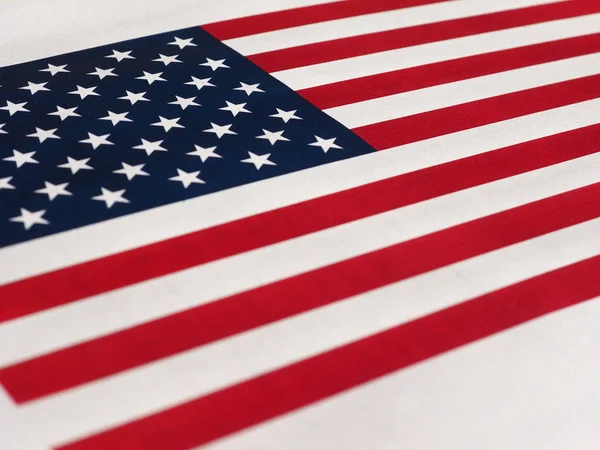 Americká vlajka Spojených států amerických — Stock fotografie