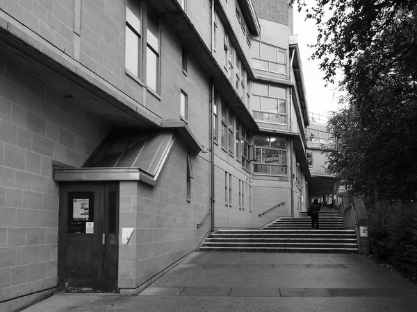 Univerzity v Bathu v černé a bílé — Stock fotografie