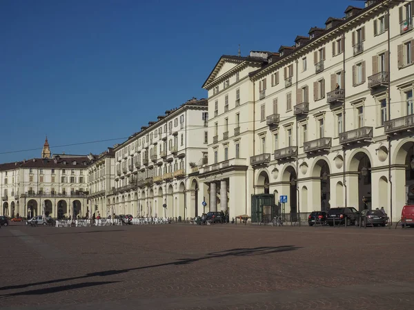 Piazza Vittorio w Turynie — Zdjęcie stockowe