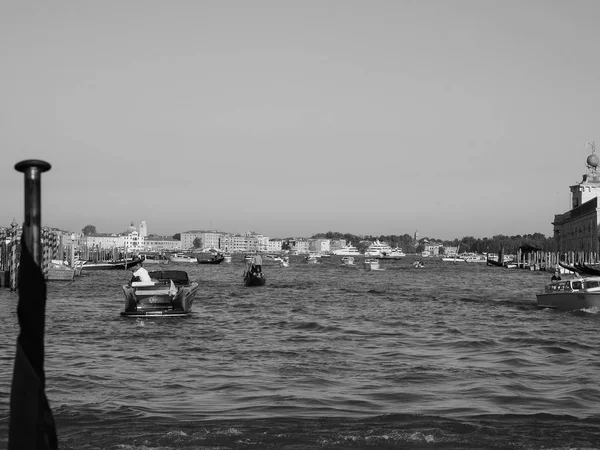 Veduta di Venezia in bianco e nero — Foto Stock
