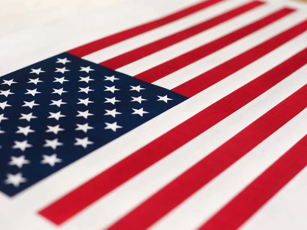 Amerikanische Flagge der Vereinigten Staaten von Amerika — Stockfoto