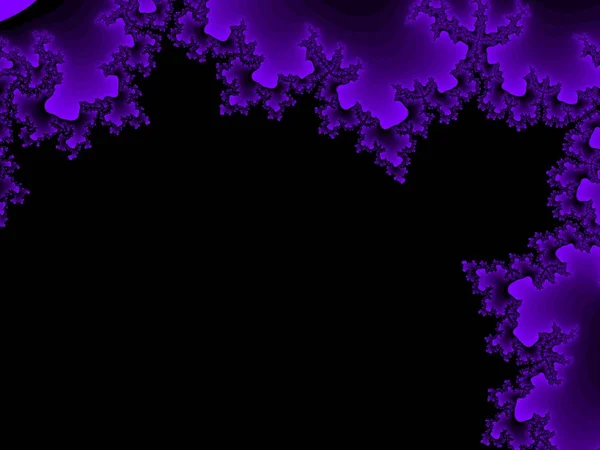 Fundo fractal violeta — Fotografia de Stock