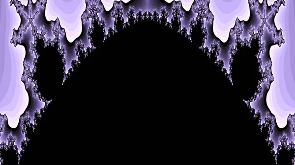 Fondo fractal violeta — Foto de Stock