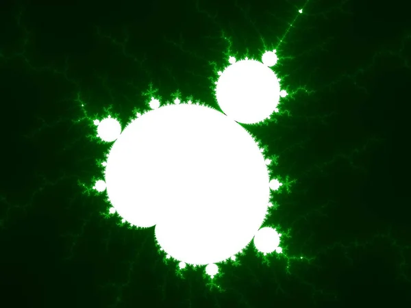 Fond fractal vert — Photo