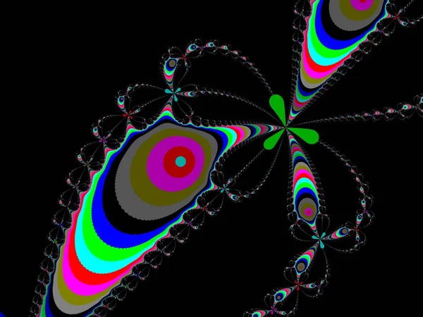 Χρώμα φόντου του fractal — Φωτογραφία Αρχείου