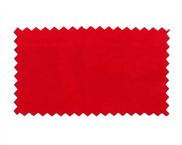 Red paper sample — Stock Photo, Image