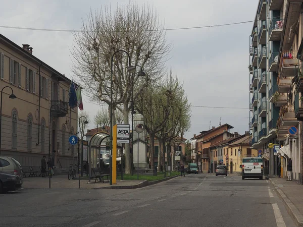 Vista da cidade de Brandizzo — Fotografia de Stock