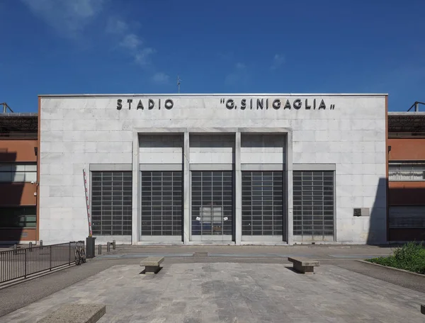 Stadio Sinigaglia stadion v Como — Stock fotografie