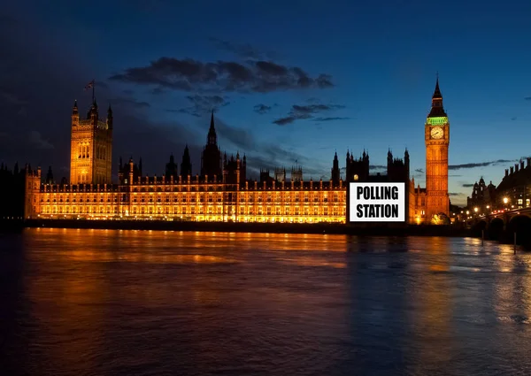 General elections polling station