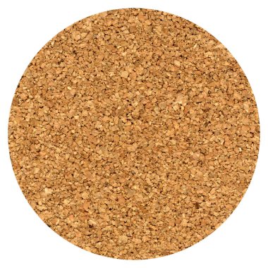 cork bira mat beyaz bitti izole