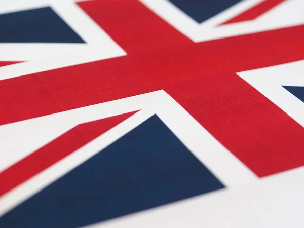 Flag of the United Kingdom (UK) aka Union Jack — Stock Photo, Image