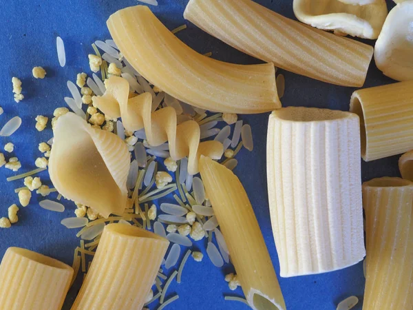 Traditional Italian pasta with copy space — Stock Photo, Image
