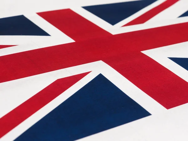 Flaga Wielkiej Brytanii (Uk) aka Union Jack — Zdjęcie stockowe