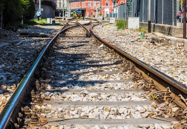 Como Nord Lago train station in Como (HDR) — Stock Photo, Image