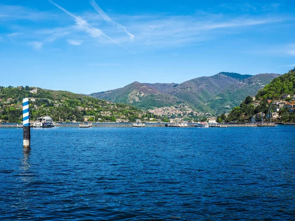 Vista sul Lago di Como (HDR) ) — Foto Stock
