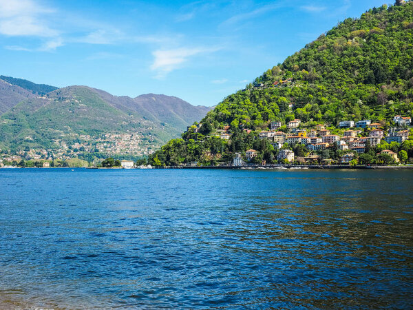 View of Lago di Como (Lake Como) (HDR)