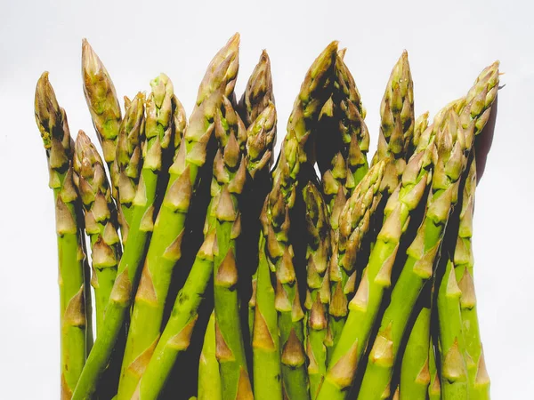Green Asparagus vegetables, faded vintage look — Stock Photo, Image