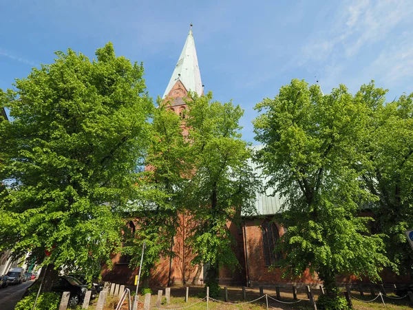 St Aegidien church in Luebeck — Stockfoto