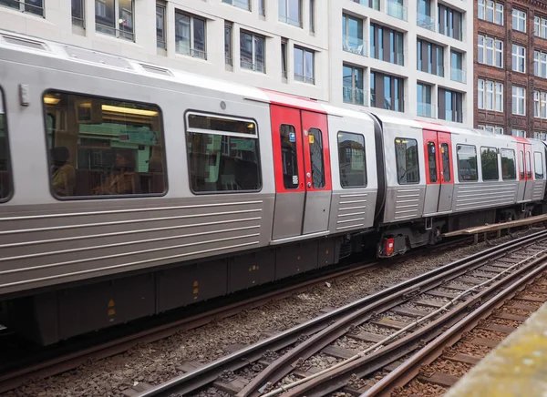 S-Bahn (S-trein) in Hamburg — Stockfoto