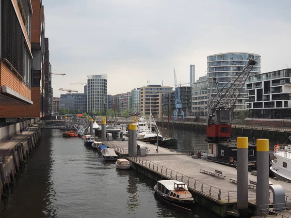 HafenCity in Hamburg — 图库照片