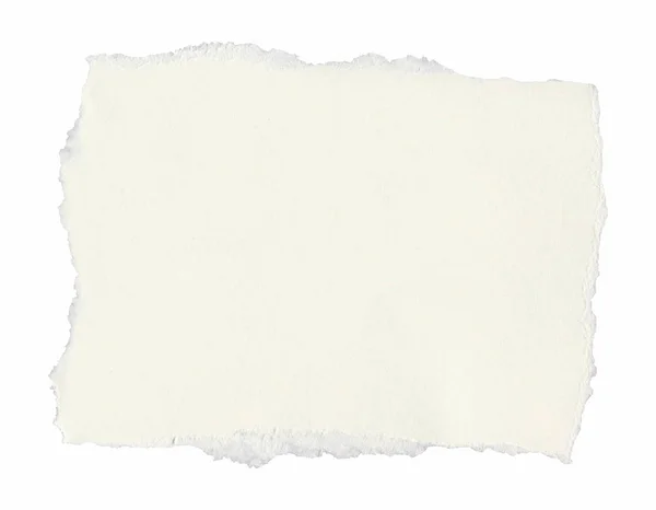 Κενή ετικέτα ετικέτα περγαμηνή απομονωθεί σε λευκό — Φωτογραφία Αρχείου