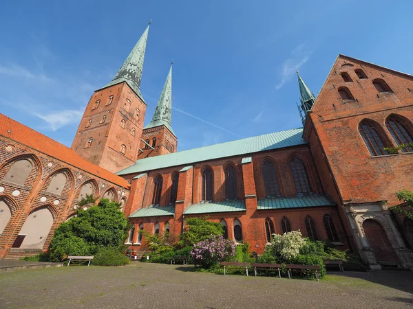 Luebecker Dom in Luebeck — Stock Photo, Image