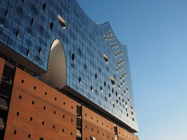 Sala de concertos Elbphilharmonie em Hamburgo — Fotografia de Stock