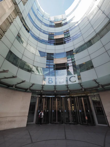 Londra'da BBC yayın evleri — Stok fotoğraf