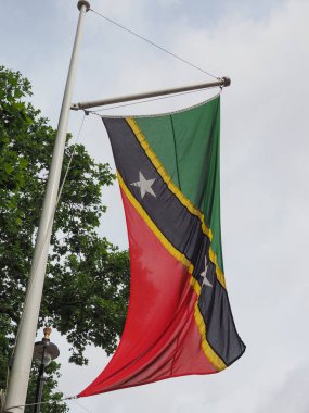 St Kitts ve Nevis Kittitian Nevisian bayrağı