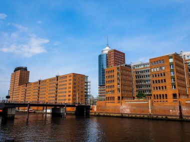 HafenCity in Hamburg hdr
