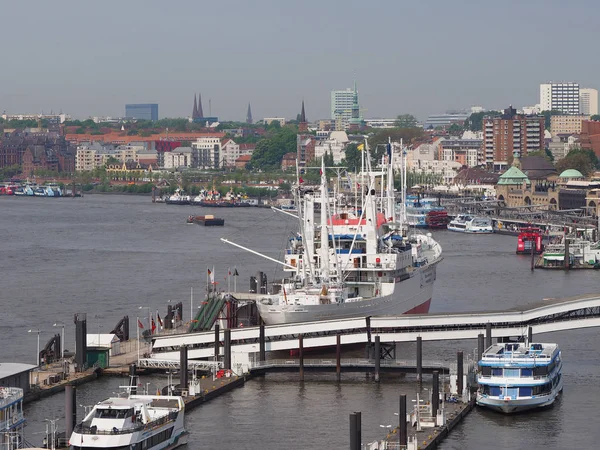 Hamburg skyline view — Stockfoto