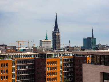 Hamburg manzarası görünümü hdr