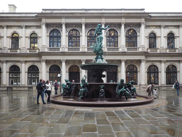 Hygieia Fountain in Hamburg — Stock Photo, Image