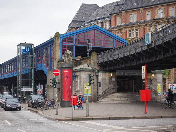 S Bahn (S Train) in Hamburg — Stock Photo, Image