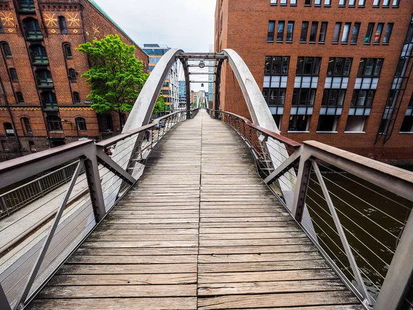 HafenCity en Hamburgo hdr —  Fotos de Stock