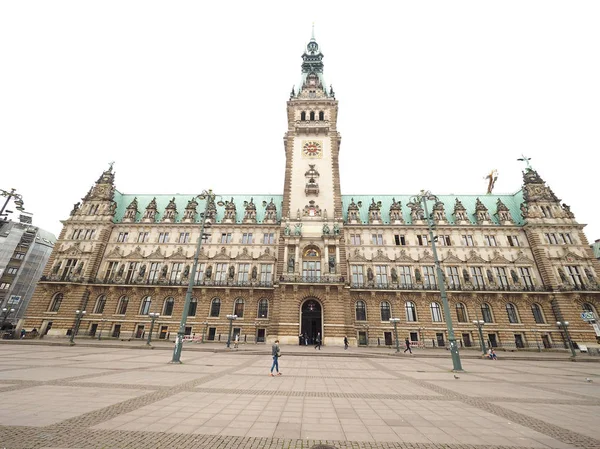 Ayuntamiento de Hamburgo Rathaus —  Fotos de Stock