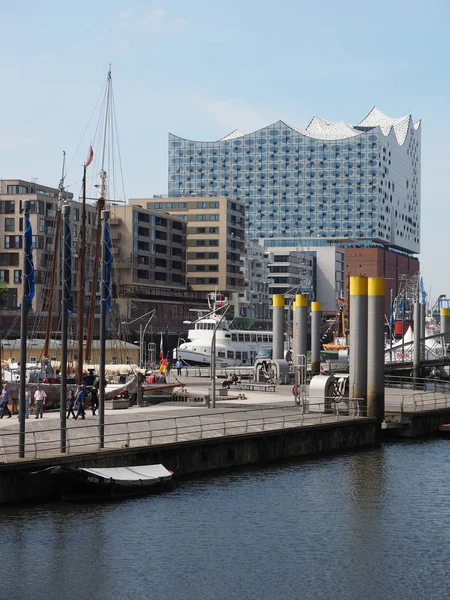 Sala koncertowa Elbphilharmonie w Hamburgu — Zdjęcie stockowe