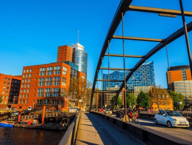HafenCity in Hamburg hdr