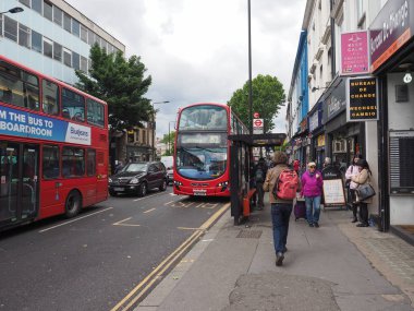 Londra'nın kırmızı otobüs